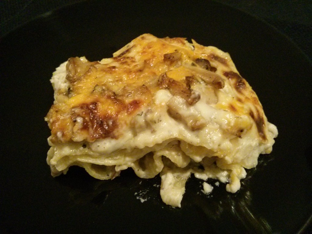 Mushroom Lasagna 2